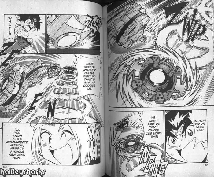 Bakuden Shoot Beyblade Chapter 9.4 5